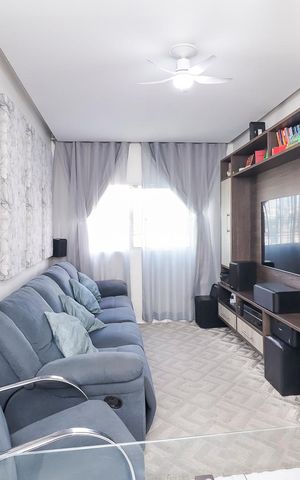 Casa à venda com 119m², 2 quartos e 2 vagasSala