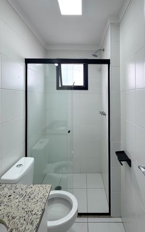 Apartamento para alugar com 60m², 2 quartos e 1 vagaBanheiro Social