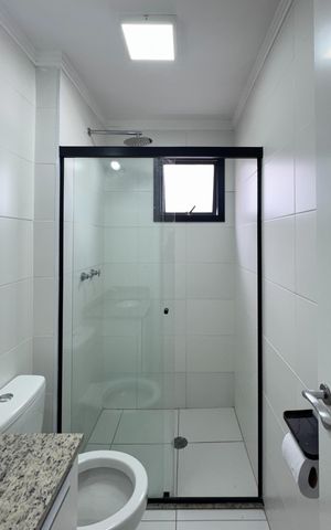Apartamento para alugar com 60m², 2 quartos e 1 vagaBanheiro - Suíte 
