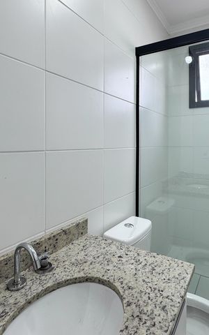 Apartamento para alugar com 60m², 2 quartos e 1 vagaBanheiro Social