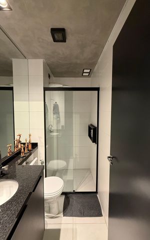 Studio à venda com 25m², 1 quarto e sem vaga Studio à venda com 25m², 1 quarto e sem vagaBanheiro