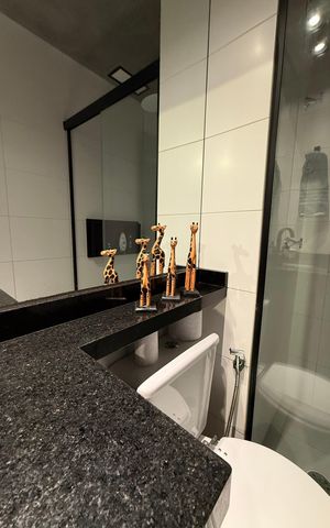Studio à venda com 25m², 1 quarto e sem vaga Studio à venda com 25m², 1 quarto e sem vagaBanheiro