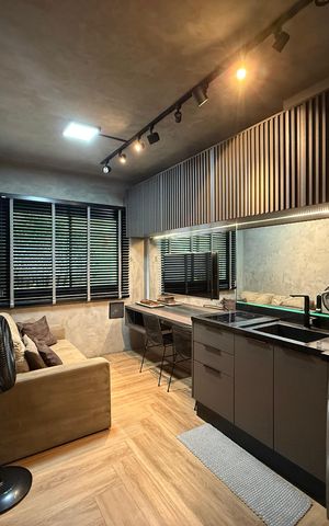 Studio à venda com 25m², 1 quarto e sem vaga Studio à venda com 25m², 1 quarto e sem vagaSala/Cozinha