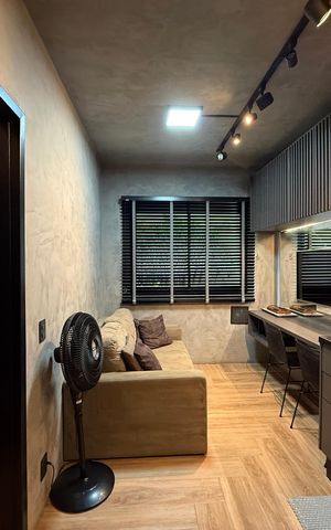 Studio à venda com 25m², 1 quarto e sem vaga Studio à venda com 25m², 1 quarto e sem vagaSala/Cozinha