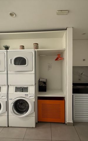 Studio à venda com 25m², 1 quarto e sem vaga Studio à venda com 25m², 1 quarto e sem vagaLavanderia