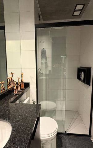 Studio à venda com 25m², 1 quarto e sem vaga Studio à venda com 25m², 1 quarto e sem vagaBanheiro