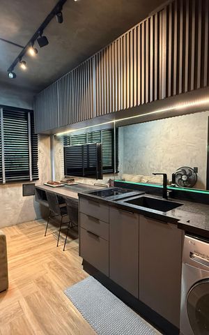 Studio à venda com 25m², 1 quarto e sem vaga Studio à venda com 25m², 1 quarto e sem vagaSala/Cozinha