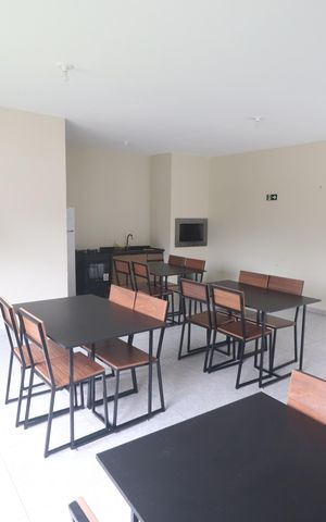 Apartamento à venda com 53m², 2 quartos e 1 vagaÁrea comum - Salão de festas