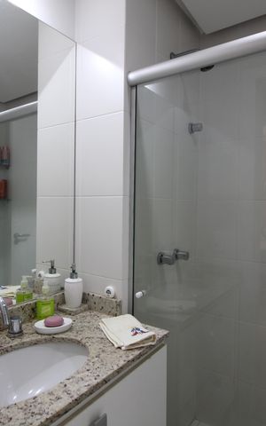 Apartamento à venda com 94m², 3 quartos e 2 vagasBanheiro Social