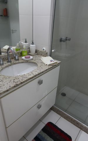 Apartamento à venda com 94m², 3 quartos e 2 vagasBanheiro Social