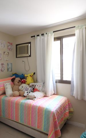 Apartamento à venda com 94m², 3 quartos e 2 vagasQuarto 1