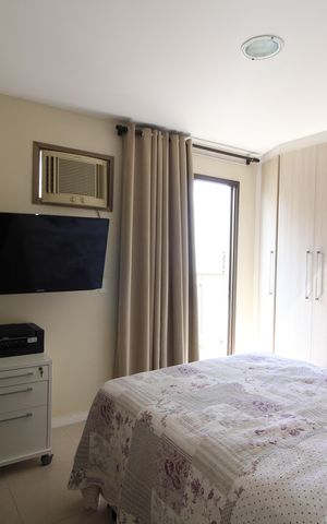 Apartamento à venda com 94m², 3 quartos e 2 vagasQuarto 2
