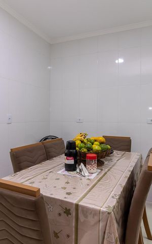 Casa de condomínio à venda com 67m², 2 quartos e 1 vagaSala de Jantar e Cozinha