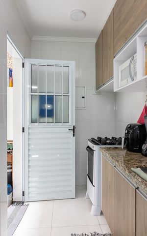 Casa de condomínio à venda com 67m², 2 quartos e 1 vagaSala de Jantar e Cozinha