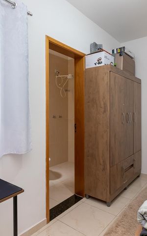 Casa de condomínio à venda com 67m², 2 quartos e 1 vagaSuíte 2