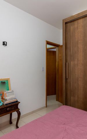 Casa de condomínio à venda com 67m², 2 quartos e 1 vagaSuíte 1