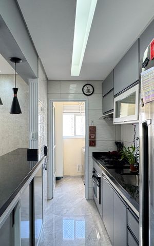 Apartamento à venda com 75m², 3 quartos e 2 vagas Apartamento à venda com 75m², 3 quartos e 2 vagasCozinha