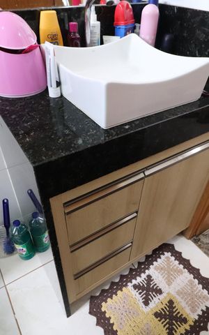 Apartamento para alugar com 55m², 2 quartos e 1 vagaBanheiro Social