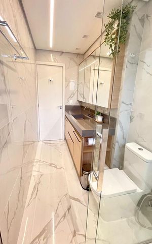 Apartamento à venda com 340m², 4 quartos e 3 vagas Apartamento à venda com 340m², 4 quartos e 3 vagasBanheiro