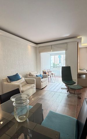 Apartamento à venda com 75m², 1 quarto e 2 vagas Apartamento à venda com 75m², 1 quarto e 2 vagasSala
