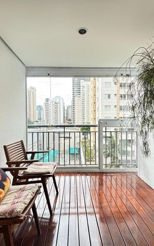 Apartamento à venda com 75m², 1 quarto e 2 vagas Apartamento à venda com 75m², 1 quarto e 2 vagasVaranda