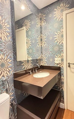 Apartamento à venda com 75m², 1 quarto e 2 vagas Apartamento à venda com 75m², 1 quarto e 2 vagasBanheiro