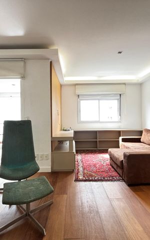 Apartamento à venda com 75m², 1 quarto e 2 vagas Apartamento à venda com 75m², 1 quarto e 2 vagasSala