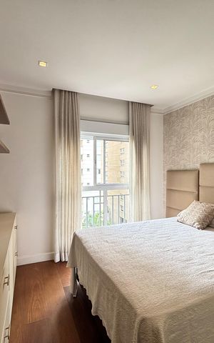 Apartamento à venda com 75m², 1 quarto e 2 vagas Apartamento à venda com 75m², 1 quarto e 2 vagasSuíte