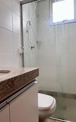 Apartamento à venda com 90m², 3 quartos e 2 vagasbanho