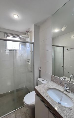 Apartamento à venda com 90m², 3 quartos e 2 vagasbanho
