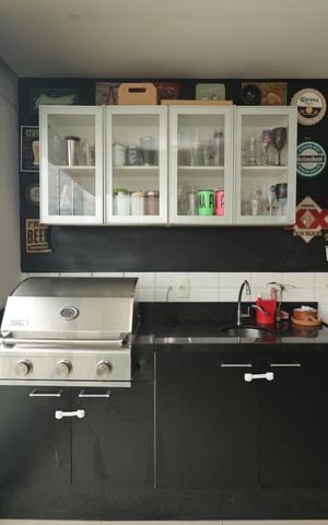 Apartamento à venda com 76m², 2 quartos e 1 vagaChurrasqueira
