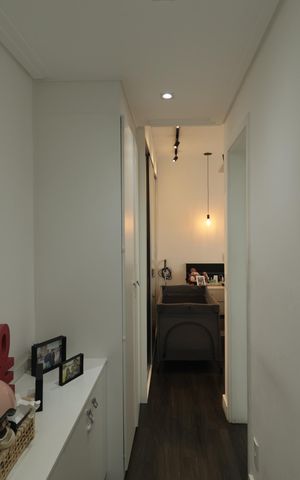 Apartamento à venda com 76m², 2 quartos e 1 vagaCorredor de entrada