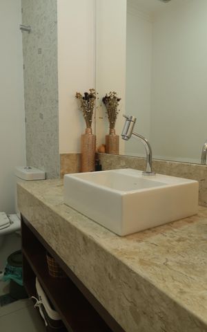 Apartamento à venda com 76m², 2 quartos e 1 vagaLavabo