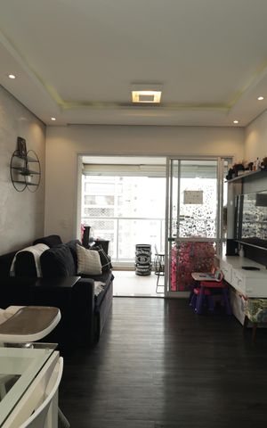 Apartamento à venda com 76m², 2 quartos e 1 vagaSala