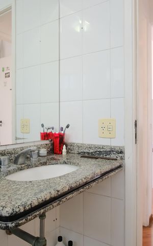 Apartamento à venda com 82m², 3 quartos e 1 vagaBanheiro Social