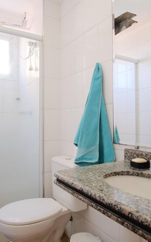 Apartamento à venda com 82m², 3 quartos e 1 vagaBanheiro Social