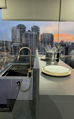 Apartamento à venda com 29m², 1 quarto e 1 vaga Apartamento à venda com 29m², 1 quarto e 1 vagaCozinha