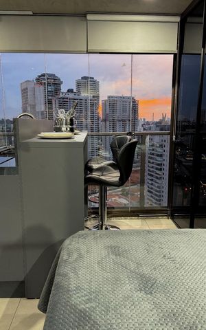 Apartamento à venda com 29m², 1 quarto e 1 vaga Apartamento à venda com 29m², 1 quarto e 1 vagaCozinha