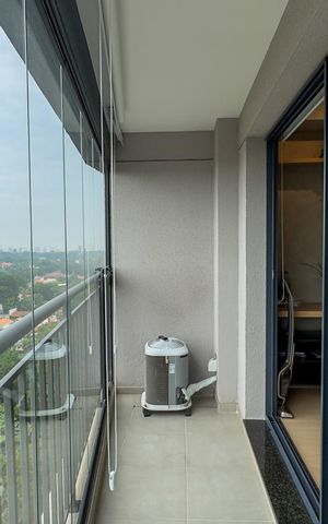 Studio à venda com 28m², 1 quarto e sem vaga Studio à venda com 28m², 1 quarto e sem vagaSacada