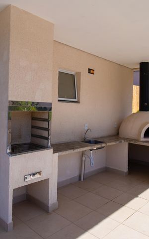 Apartamento para alugar com 49m², 2 quartos e 1 vagaÁrea comum - Churrasqueira