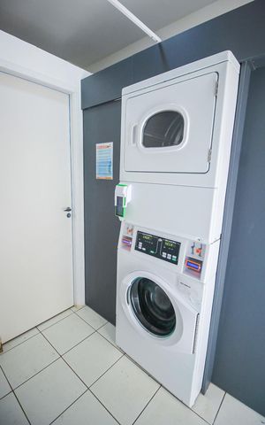 Studio à venda com 24m², 1 quarto e sem vagaLavanderia