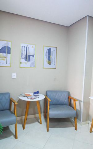 Studio à venda com 24m², 1 quarto e sem vagaHall social