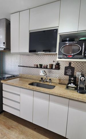 Apartamento à venda com 77m², 2 quartos e 1 vaga Apartamento à venda com 77m², 2 quartos e 1 vagaCozinha