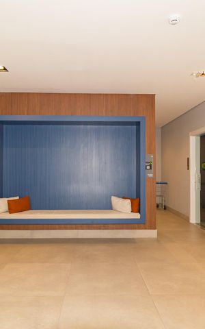 Apartamento à venda com 40m², 2 quartos e sem vaga Apartamento à venda com 40m², 2 quartos e sem vagaHall social