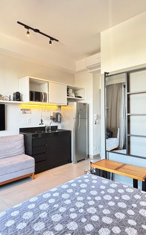 Studio à venda com 27m², 1 quarto e 1 vaga Studio à venda com 27m², 1 quarto e 1 vagaStudio