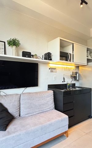 Studio à venda com 27m², 1 quarto e 1 vaga Studio à venda com 27m², 1 quarto e 1 vagaStudio