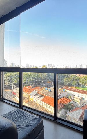 Studio à venda com 27m², 1 quarto e 1 vaga Studio à venda com 27m², 1 quarto e 1 vagaVaranda