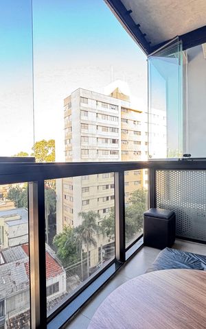 Studio à venda com 27m², 1 quarto e 1 vaga Studio à venda com 27m², 1 quarto e 1 vagaVaranda