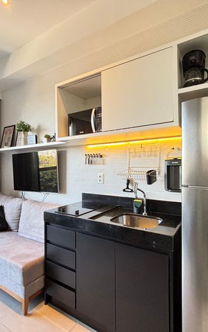 Studio à venda com 27m², 1 quarto e 1 vaga Studio à venda com 27m², 1 quarto e 1 vagaStudio