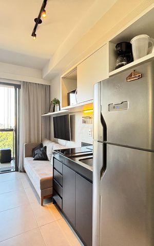 Studio à venda com 27m², 1 quarto e 1 vaga Studio à venda com 27m², 1 quarto e 1 vagaStudio